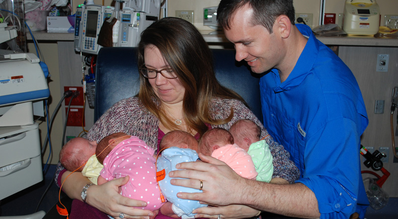 Baudinet Family Quintuplets